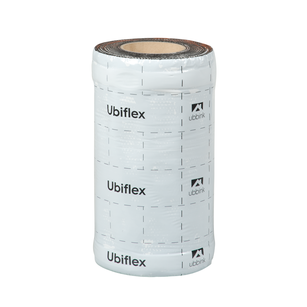 Rol a 5mtr. UBIFLEX FINIO loodvervanger 300mm zelfklevend rood Ubbink