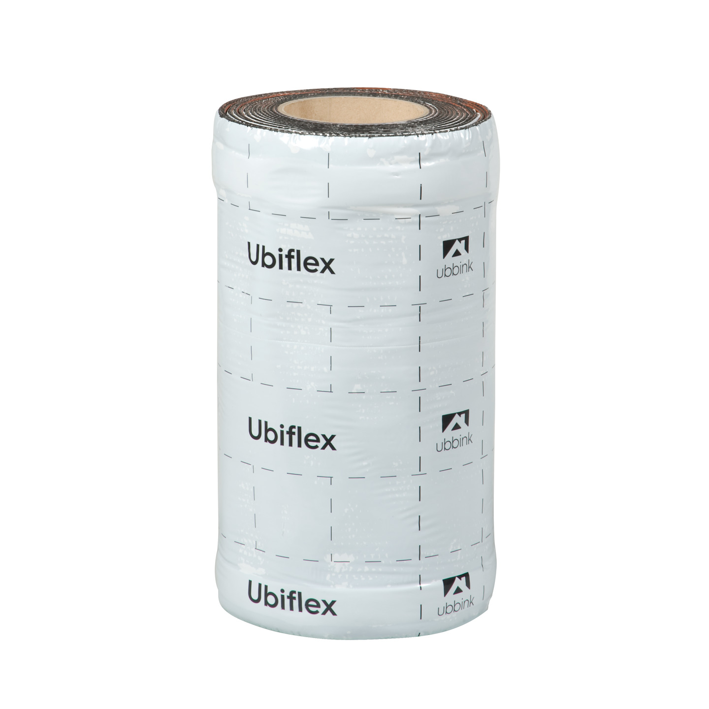 Rol a 5mtr. UBIFLEX FINIO loodvervanger 300mm zelfklevend rood Ubbink