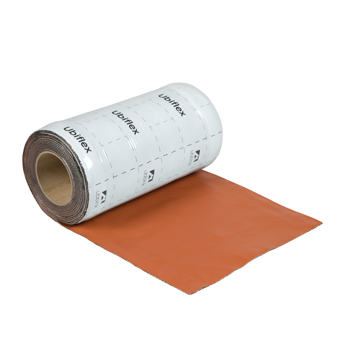 Rol a 5mtr. UBIFLEX FINIO loodvervanger 300mm zelfklevend rood Ubbink