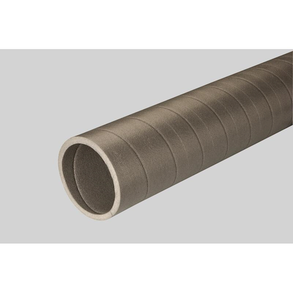Verlengbuis Aerfoam HR-WTW EPE 125mm inw. l=2mtr. grijs Ubbink