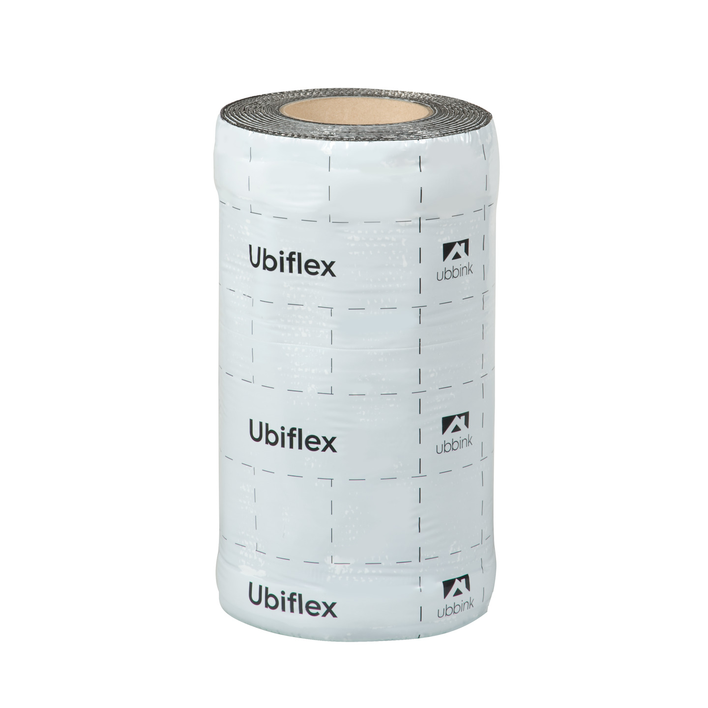 Rol a 5mtr. UBIFLEX FINIO loodvervanger 300mm zelfklevend zwart Ubbink