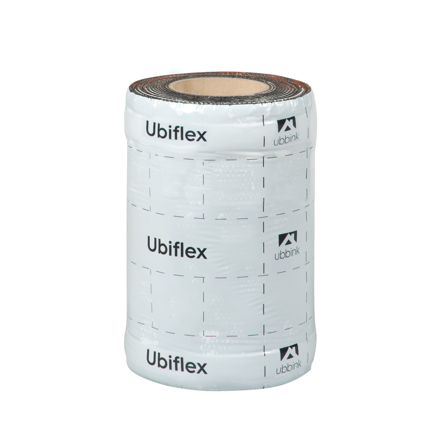 Rol a 5mtr. UBIFLEX FINIO loodvervanger 250mm zelfklevend rood Ubbink