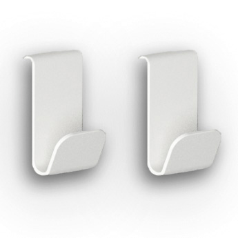 Set a 2st. ophanghaakjes E-Comfort Onsen/Silk wit DRL