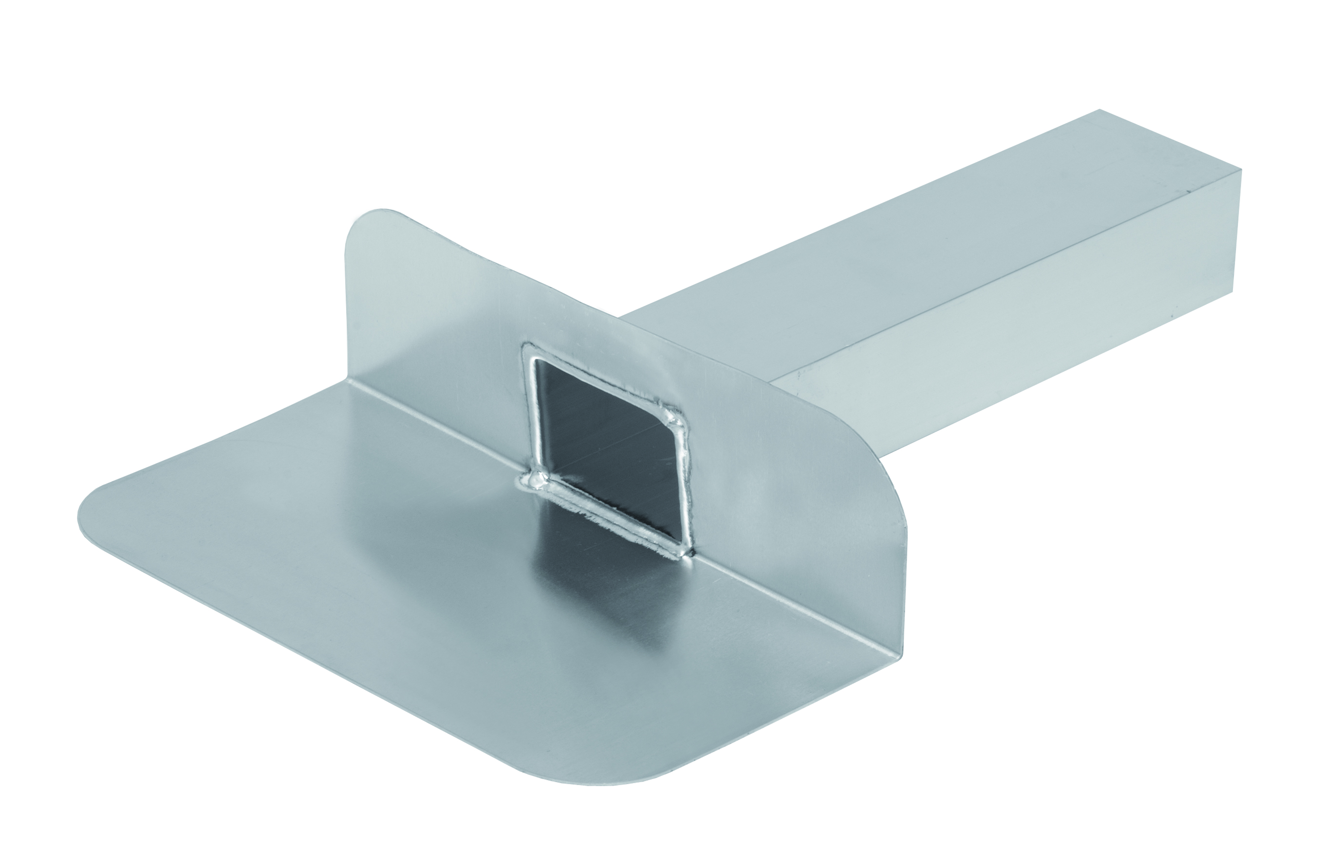 Kiezelbak gesloten aluminium 60x80mm 90° L=330 Anjo