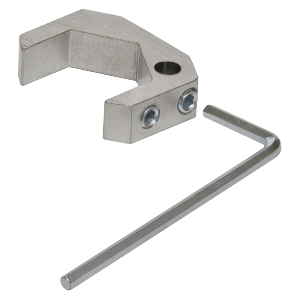 Aardklem tbv designradiator klembereik 30mm (voor op kraanwartelmoer) JMV