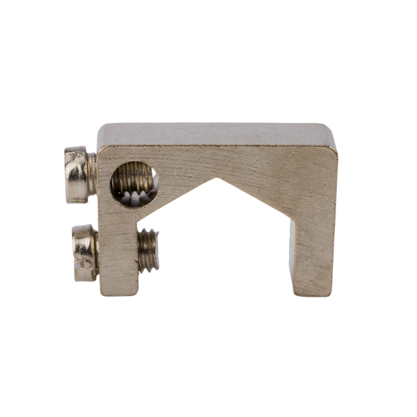 Aardklem tbv designradiator klembereik 24mm (voor op kraanwartelmoer) JMV