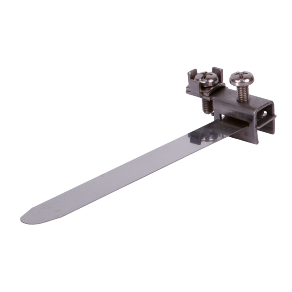 Bandaardklem vol RVS 605mm buis 1/8- 6 max. 170mm VVE=100 JMV