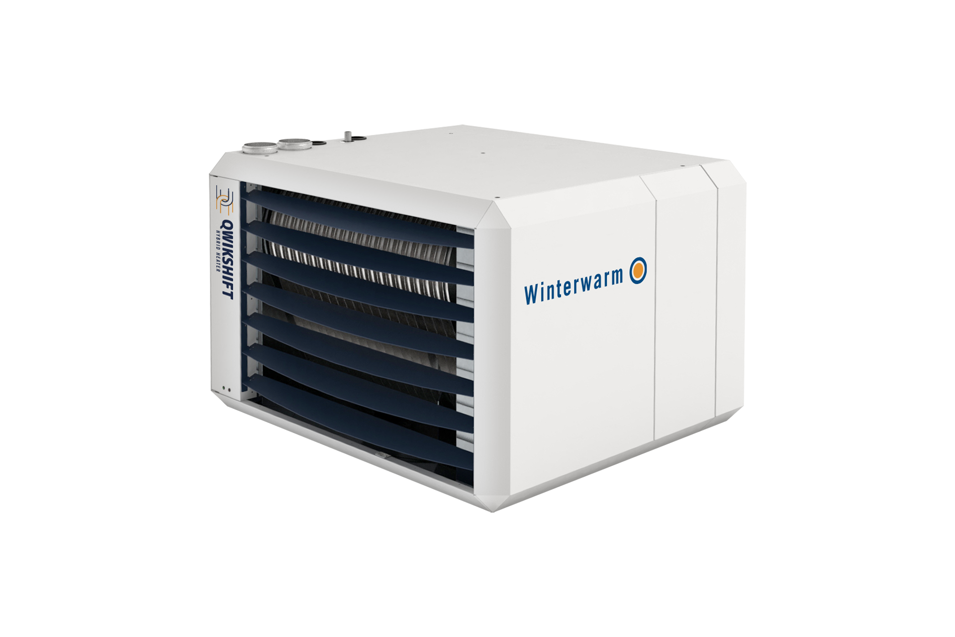 Binnenunit Qwikshift Hybride luchtverwarmer / booster gasgestookt QSG 16+50 incl. Smart controller Winterwarm