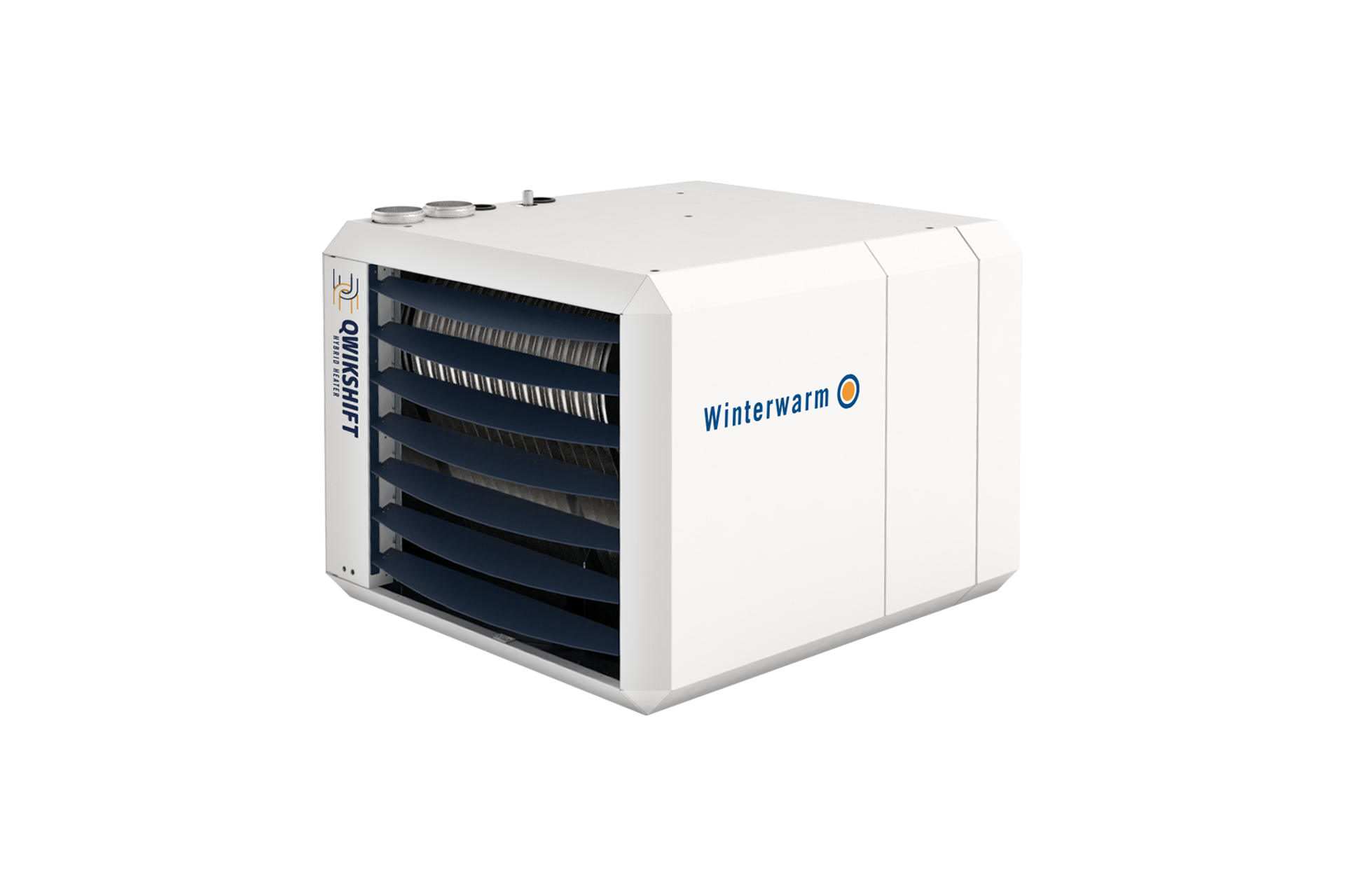 Binnenunit Qwikshift Hybride luchtverwarmer / booster gasgestookt QSG 12+40 incl. Smart controller Winterwarm