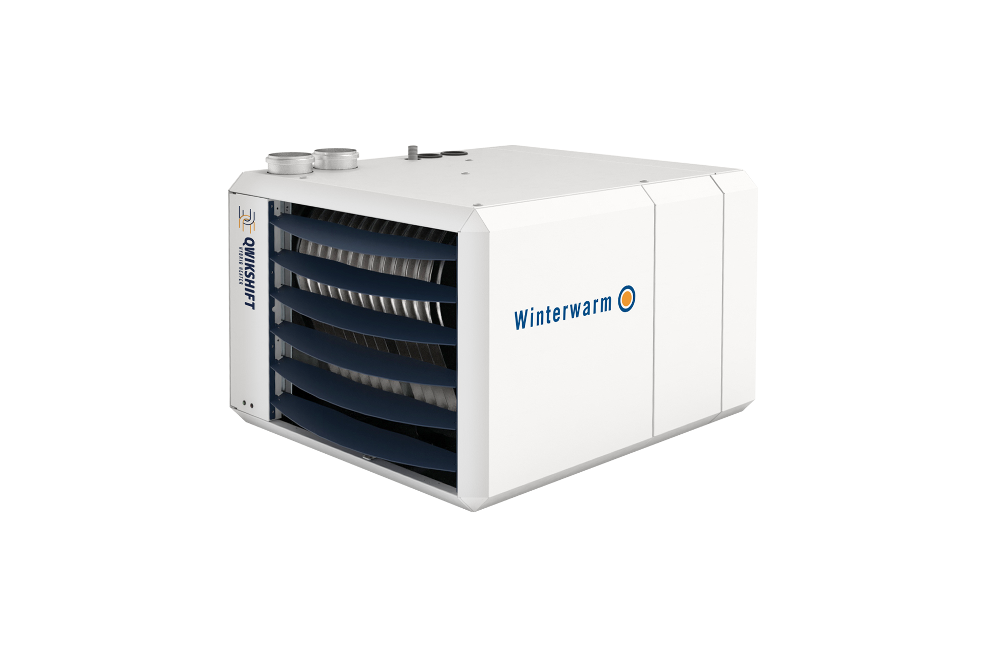 Binnenunit Qwikshift Hybride luchtverwarmer / booster gasgestookt QSG 6+10 incl. Smart controller Winterwarm