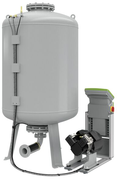 Stuureenheid+1 Compressor Reflexomat RS 300/1T 10bar Reflex