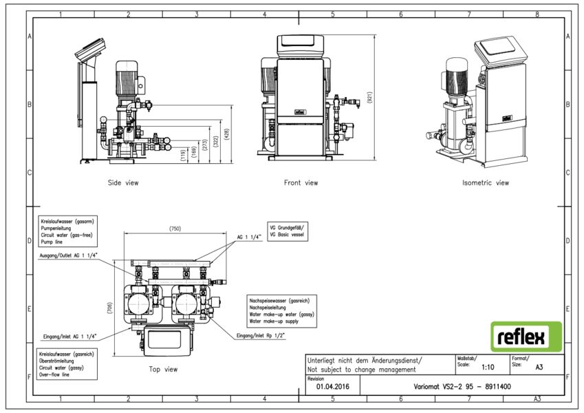 Combi VS 2-2/95 SC Reflex