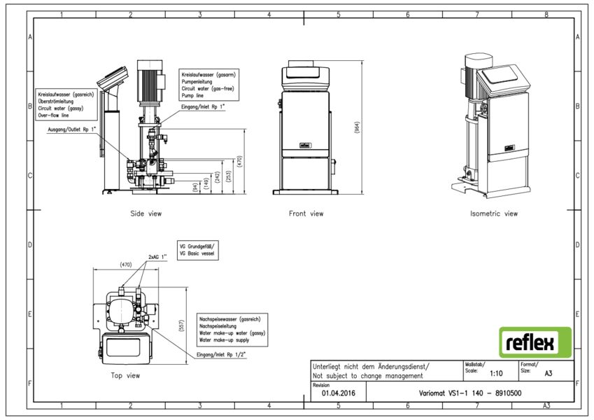 Combi VS 1-1/140 SC Reflex