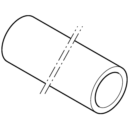 Lengte a 3mtr. Polyethyleen (PE) afvoerbuis Silent-db20 geluidsarm 75mm WD=3,6mm Geberit