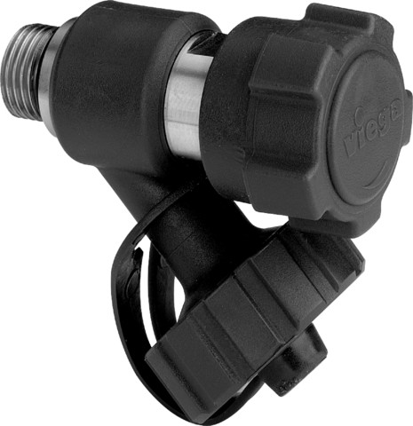 Aftapventiel 1/4" Easytop RVS/blank VVE=5 Viega