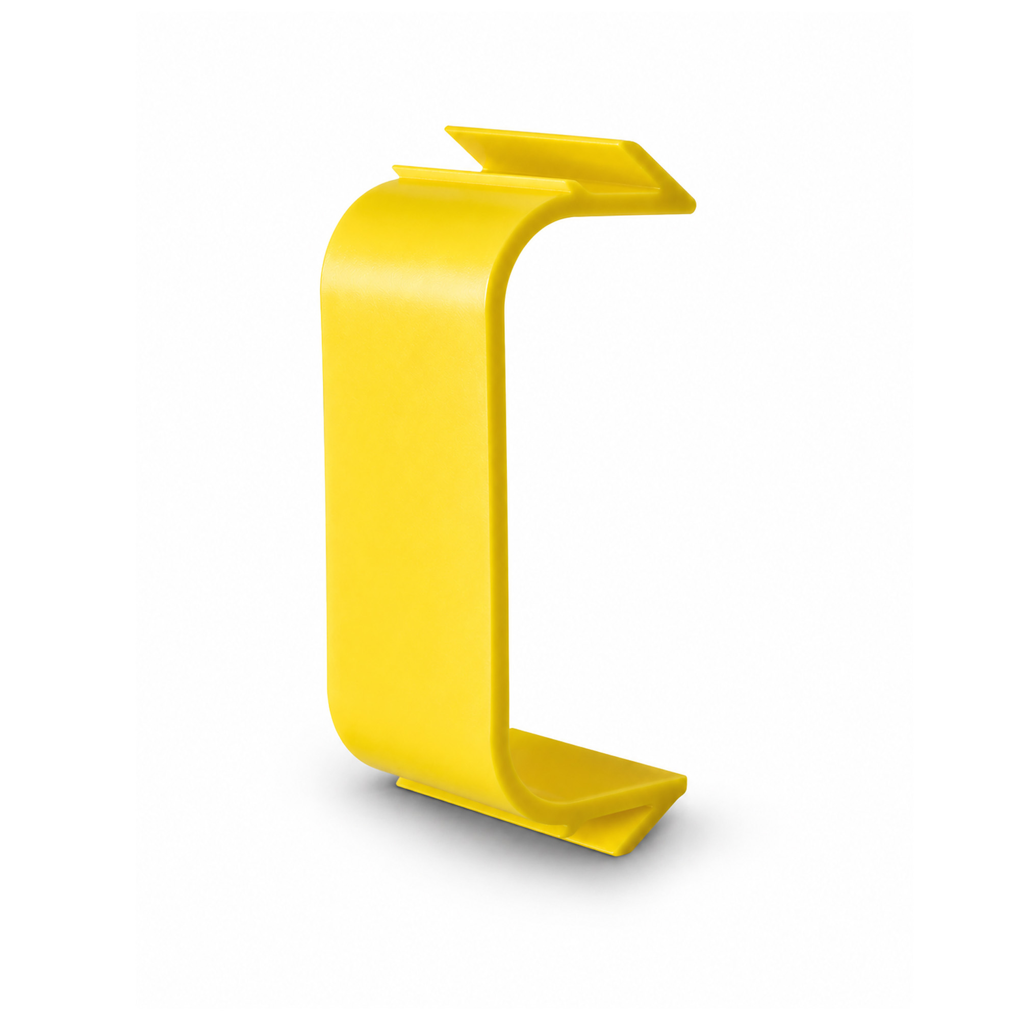 Zak a 10st. Klikbeugel 125x75mm PVC geel Canalit