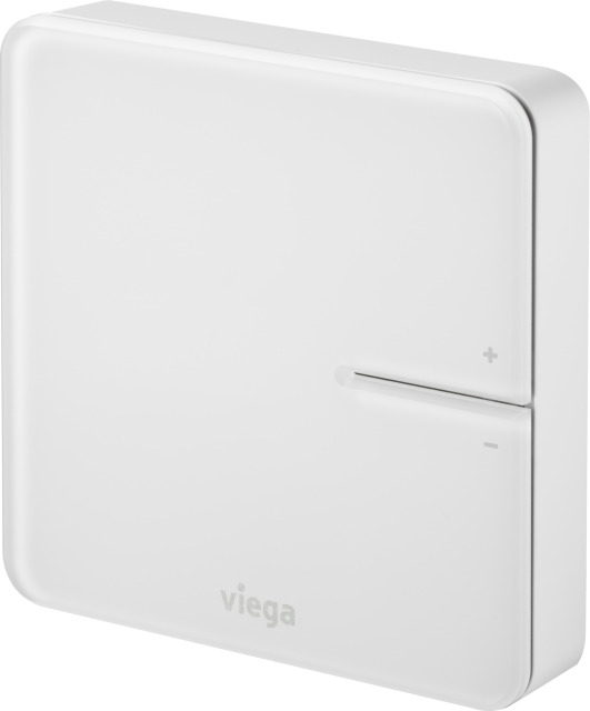 Ruimtethermostaat FONTERRA SMART CONTROL 1250.5 5-30°C voorplaat wit draadloos Viega