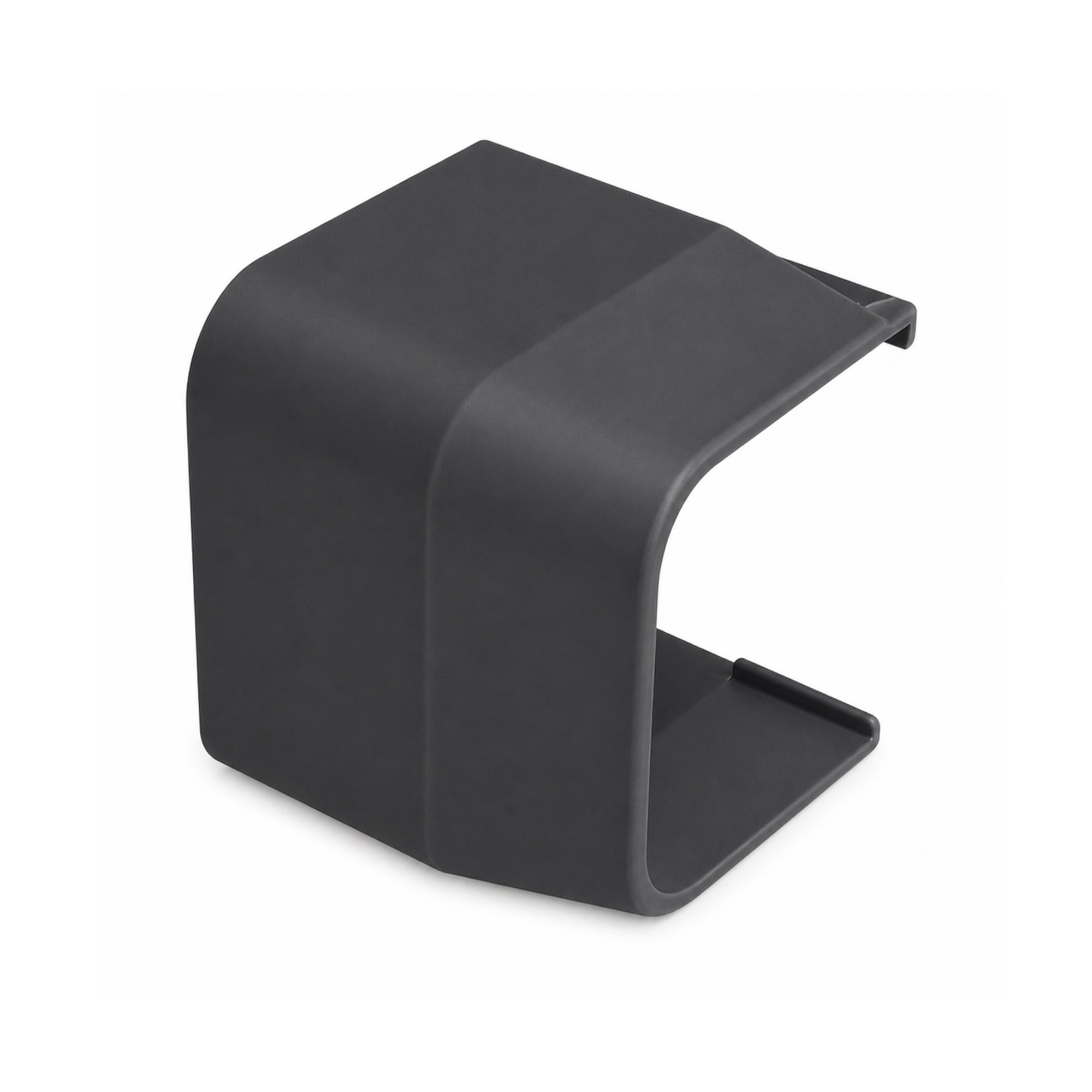 Verloopstuk 90X65mm antraciet grijs PVC RAL7016 Canalit
