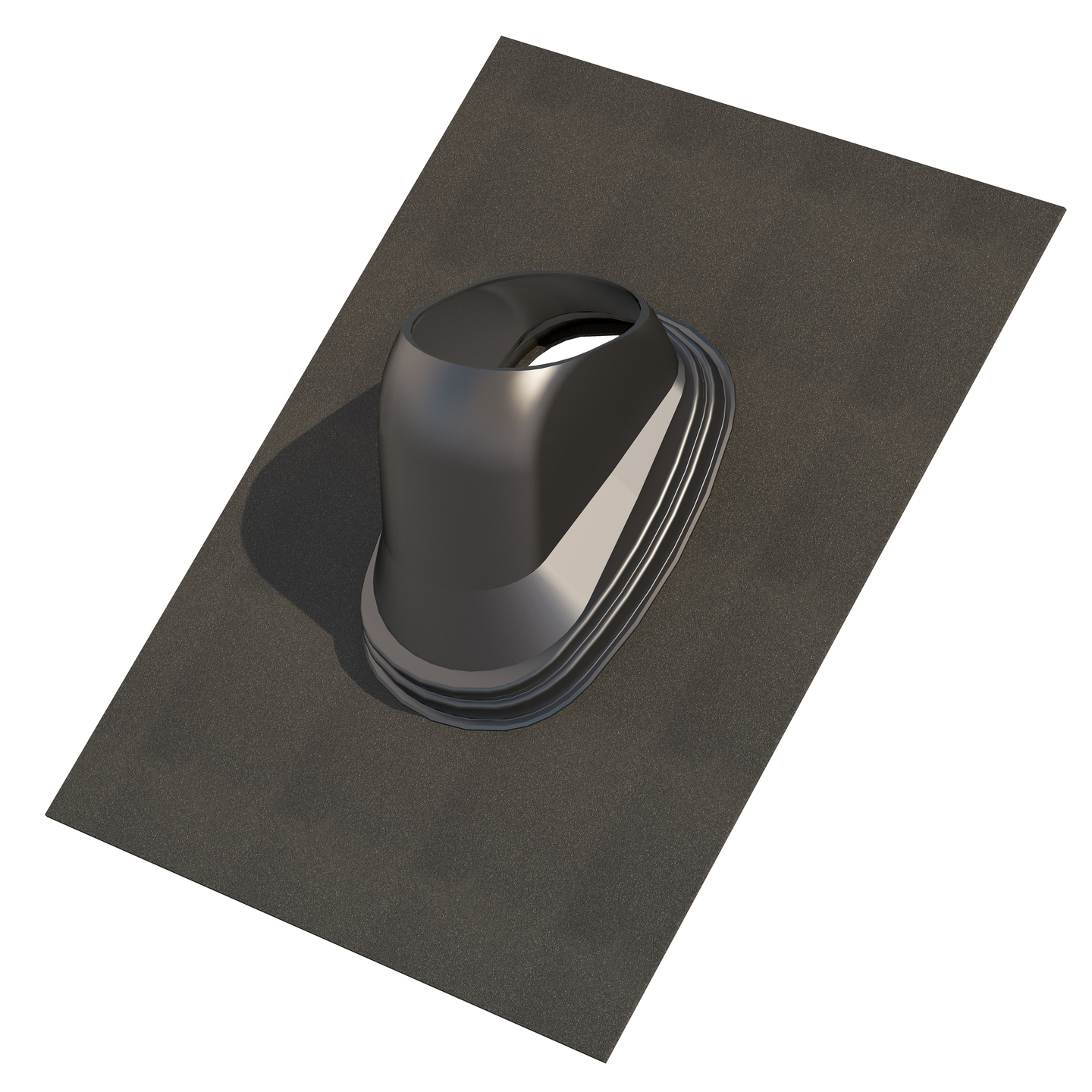 Univ. pan Ubiflex UB 700x1000mm 35-55° zwart R131-V131 Ubbink