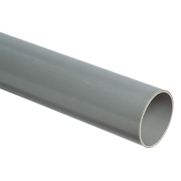 Lengte a 5mtr. PVC Ultra-3 riool afvoerbuis grijs 160mm SN4 KOMO Wavin