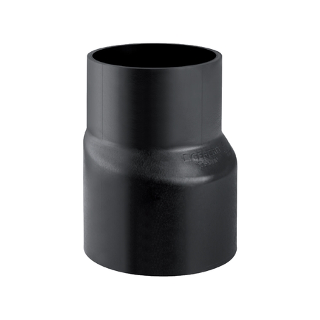 Polyethyleen (PE) verloopstuk excentrisch 200x160mm Geberit