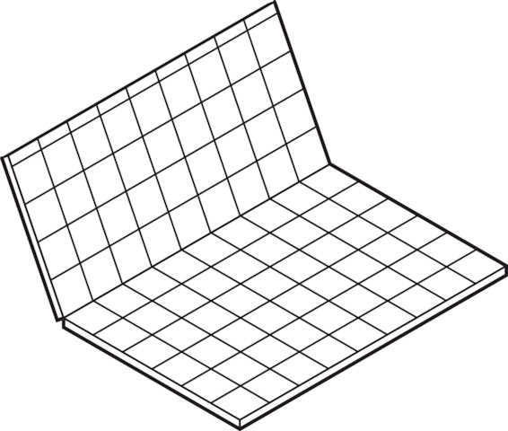 Vouw tackerplaat 25 2 F kunststof/grijs VVE=2 Viega