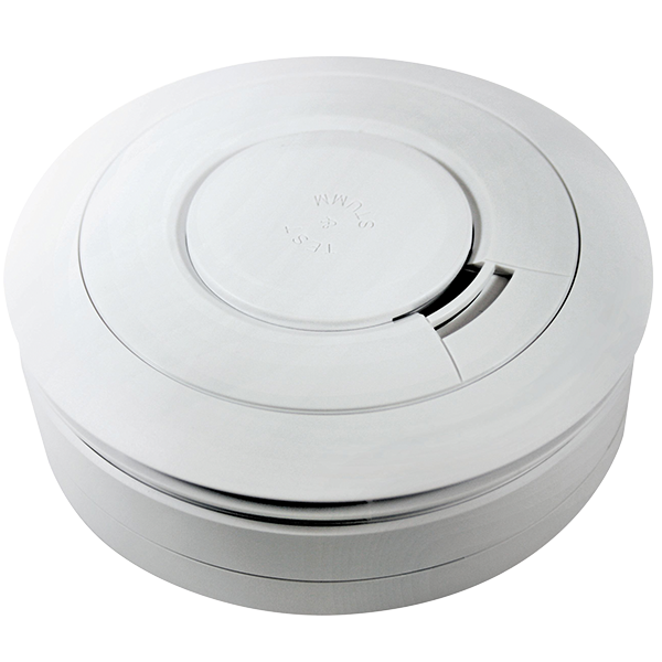 Rookmelder optisch EI650I 10 jr lith stofcomp Audiolink Ei Electronics