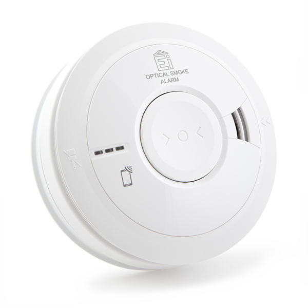 Rookmelder opt EI3016RF 10jr lit back stofc AudioLINK draadl Ei Electronics
