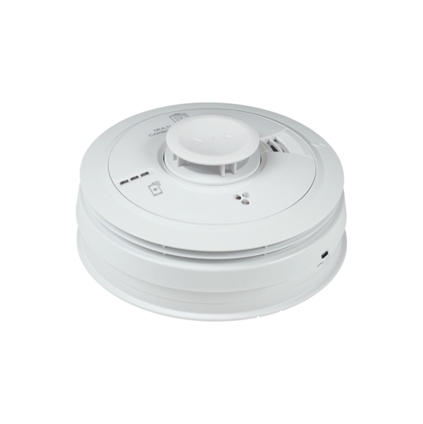 Brandmelder Multi-sensormelder rook-hitte -CO 230V AudioLINK backkup batterij 10-jaars lithium Ei Electronics