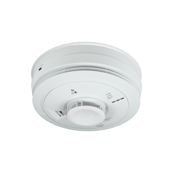 Brandmelder Multi-sensormelder rook-hitte -CO 230V AudioLINK backkup batterij 10-jaars lithium Ei Electronics