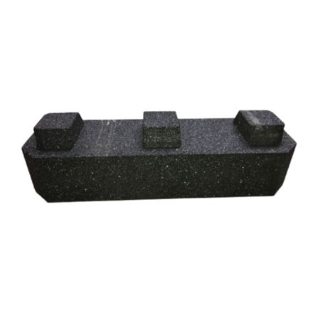 Verhogingsbalk rubber High Block  600x180mm h=120mm tbv opstelbalk Aspen
