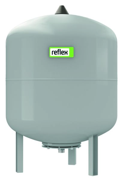 Expansievat NGV 50ltr. grijs voordruk 1,5bar aansluiting 1" max. 6bar staand model Reflex
