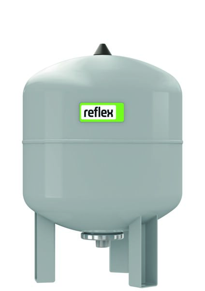 Expansievat NGV 35ltr. grijs voordruk 1,5bar aansluiting 3/4" max. 6bar staand model Reflex