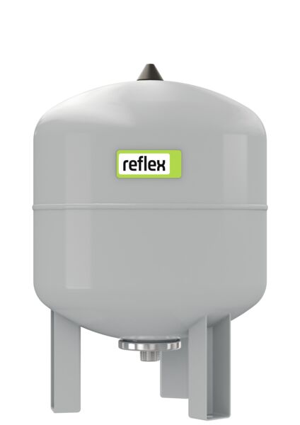 Expansievat NGV 35ltr. grijs voordruk 1,5bar aansluiting 3/4" max. 6bar staand model Reflex
