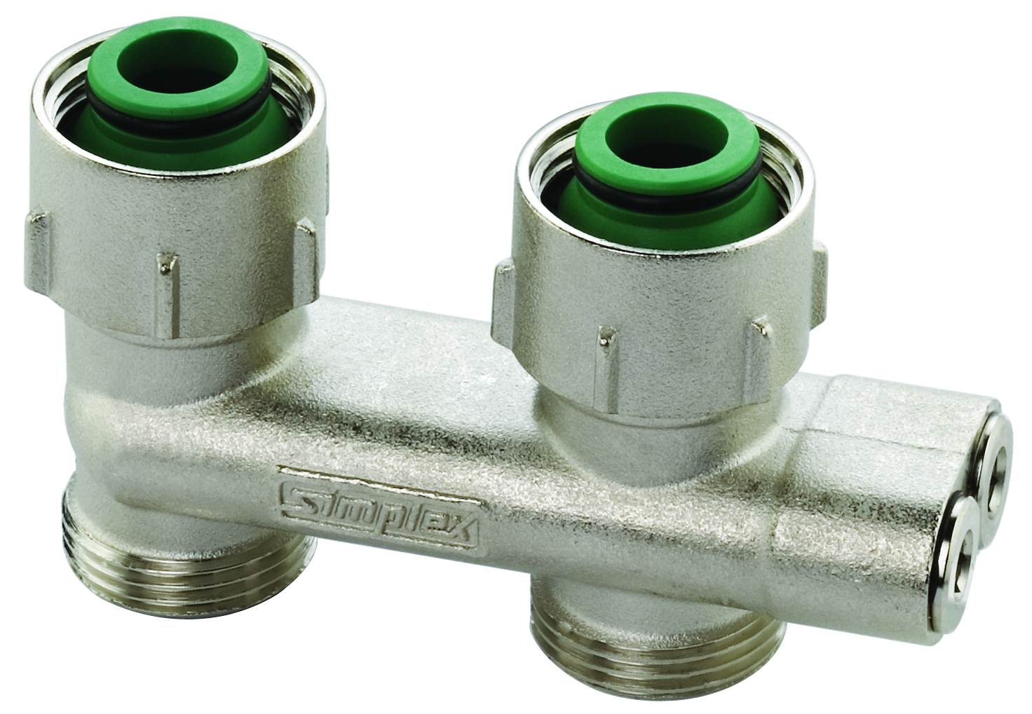 H-onderblok aanv/ret gekruist, recht MF G3/4x3/4 EK Ni Simplex VVE=5 Flamco