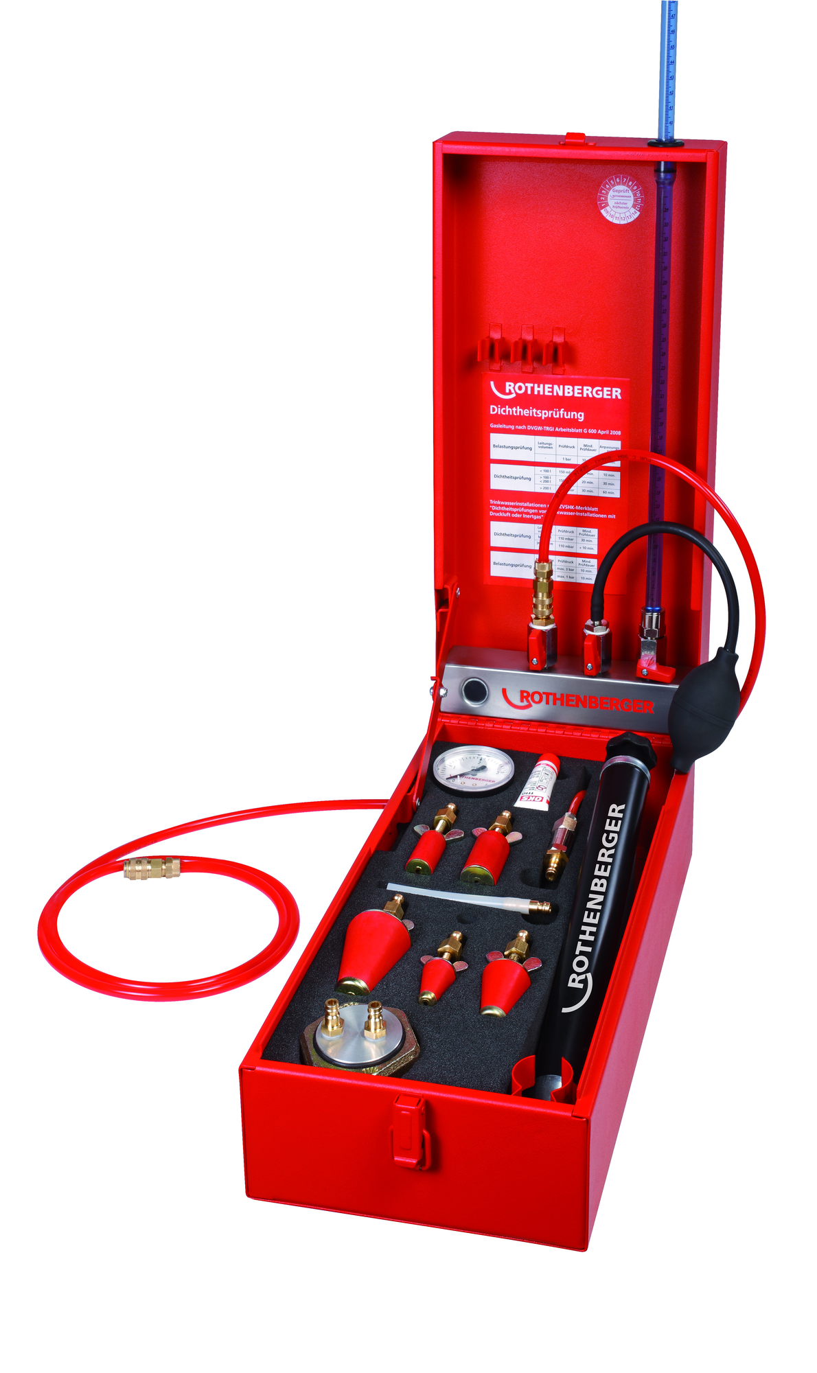Rotest gw 150/4, met proefstoppen zonder eenbuistellerkap ROTHENBERGER