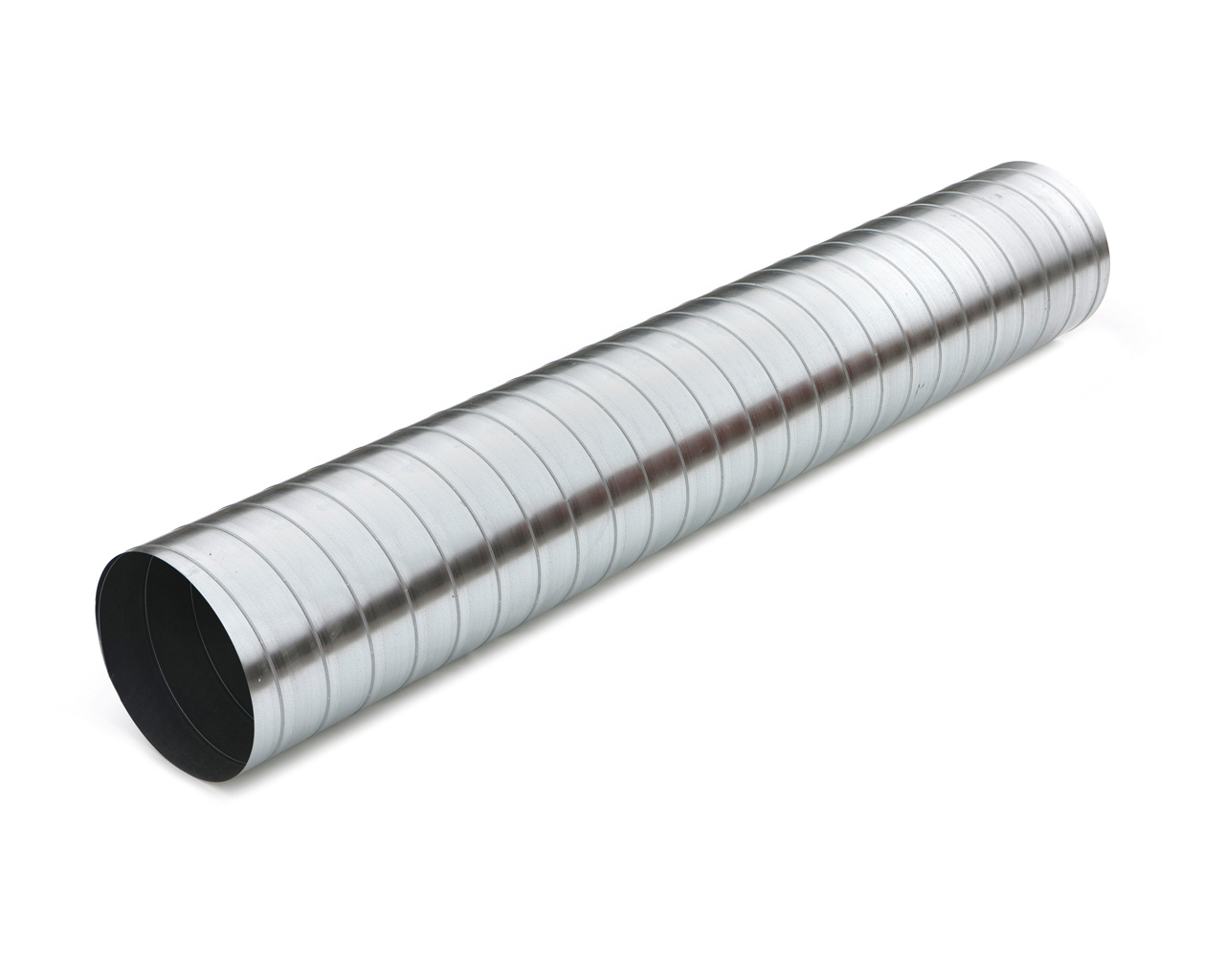 Lengte a 6m. Spiraalbuis gefelst 125mm 0,4mm Air Spiralo